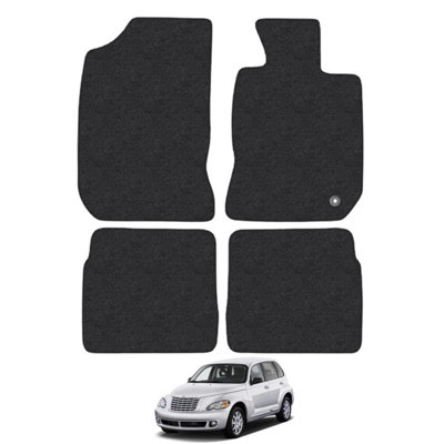 Chrysler PT Cruiser 2000-2010 Car Floor Mats Carpet Tailored Fit 4pcs Set Black