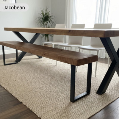 Chunky & Sturdy Bench - Jacobean