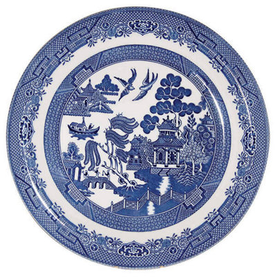 Churchill china blue clearance willow