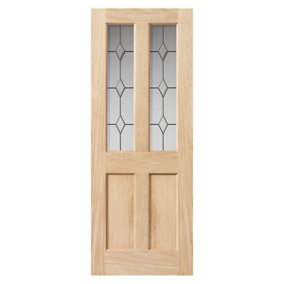 Churnet Oak Glazed Internal Door