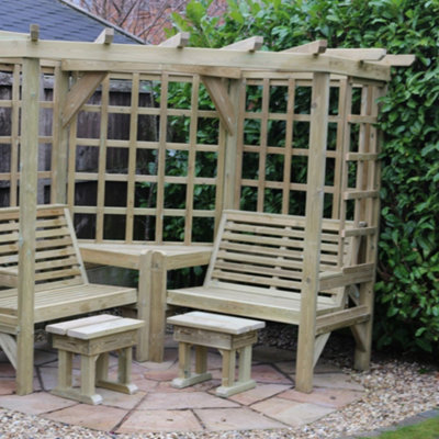 CHURNET VALLEY CLEMENTINE CORNER ARBOUR