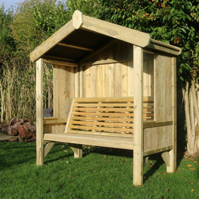 CHURNET VALLEY COTTAGE ARBOUR FULLY ENCLOSED SITS 3