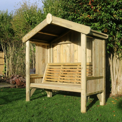 CHURNET VALLEY COTTAGE ARBOUR FULLY ENCLOSED SITS 3 - 3