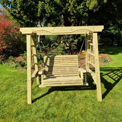 CHURNET VALLEY COTTAGE SWING SITS 2