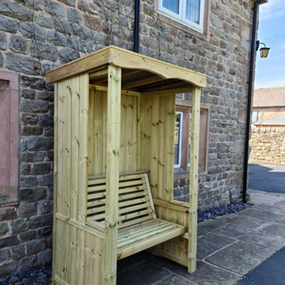CHURNET VALLEY FOUR SEASONS 2 SEAT ARBOUR