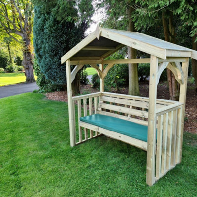 CHURNET VALLEY GARDEN FURNITURE ANASTASIA ARBOUR SITS 3
