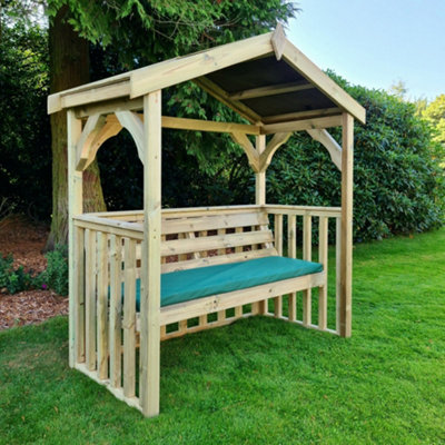 CHURNET VALLEY GARDEN FURNITURE ANASTASIA ARBOUR SITS 3 - 3