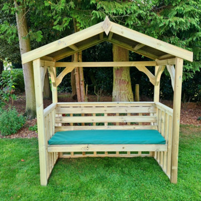 CHURNET VALLEY GARDEN FURNITURE ANASTASIA ARBOUR SITS 3 - 4