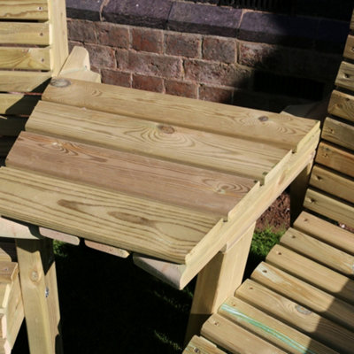 CHURNET VALLEY GARDEN FURNITURE ANGLED TRAY