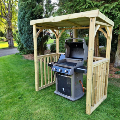 CHURNET VALLEY GARDEN FURNITURE EMILY BBQ HUT