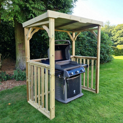 CHURNET VALLEY GARDEN FURNITURE EMILY BBQ HUT