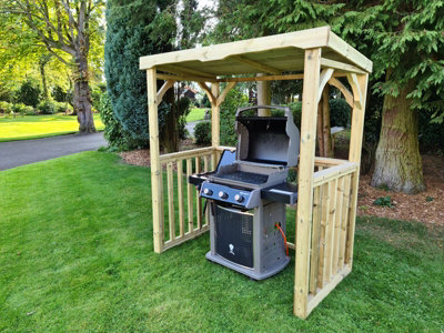 CHURNET VALLEY GARDEN FURNITURE EMILY BBQ HUT