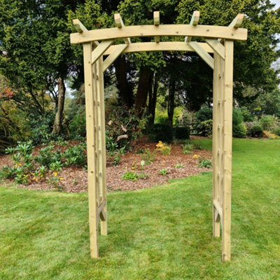 CHURNET VALLEY GARDEN FURNITURE IVY ARCH 3FT - 4