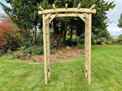 CHURNET VALLEY GARDEN FURNITURE IVY ARCH 3FT - 5