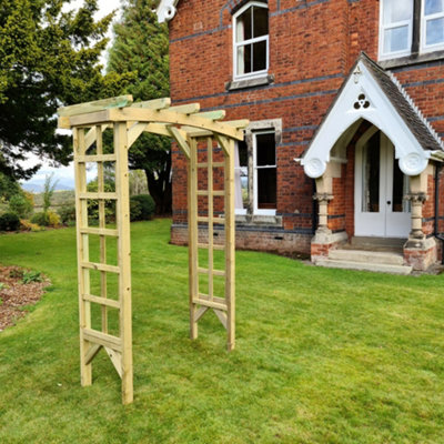 CHURNET VALLEY GARDEN FURNITURE IVY ARCH 4FT