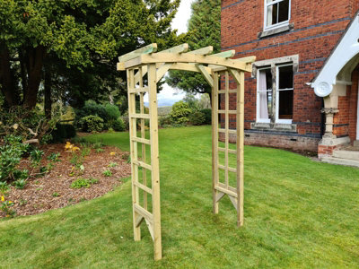 CHURNET VALLEY GARDEN FURNITURE IVY ARCH 4FT - 5