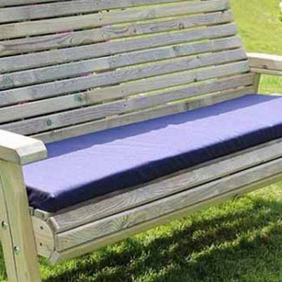 CHURNET VALLEY GARDEN FURNITURE NAVY CUSHION TRIPLE