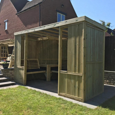 CHURNET VALLEY GARDEN FURNITURE RIVIERA ENCLOSED GARDEN ROOM