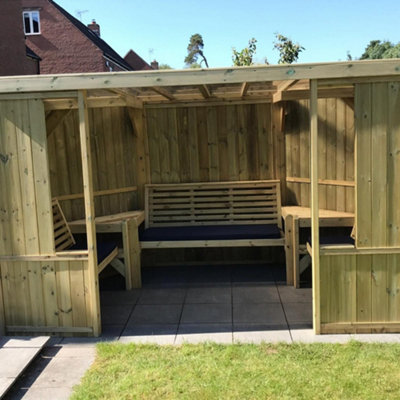 CHURNET VALLEY GARDEN FURNITURE RIVIERA ENCLOSED GARDEN ROOM - 3