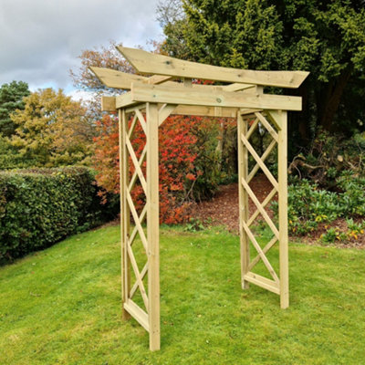 CHURNET VALLEY GARDEN FURNITURE TOKYO ARCH 4FT