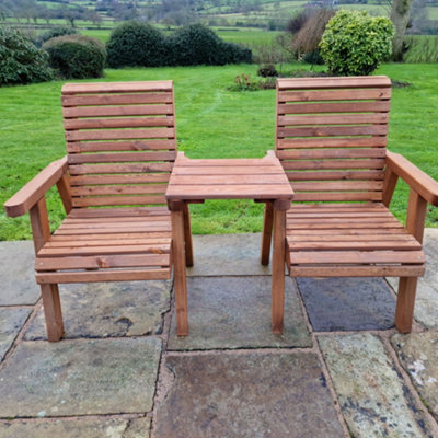CHURNET VALLEY GARDEN FURNITURE VALLEY LOVE SEAT