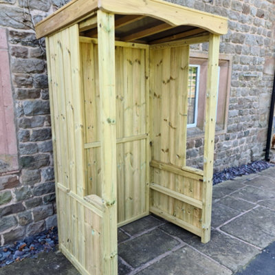 CHURNET VALLEY SMALL POLY SMOKING SHELTER