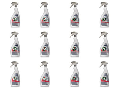 Cif 2 In 1 Washroom Cleaner 750ML (Pack of 12)