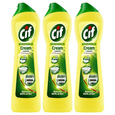CIF cream lemon Household Cleaner 500ml x 3