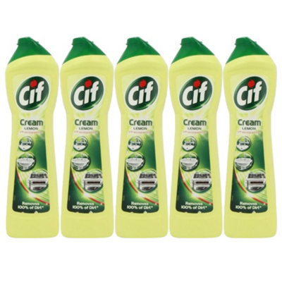 CIF cream lemon Household Cleaner 500ml x 5