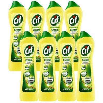 CIF cream lemon Household Cleaner 500ml x 8