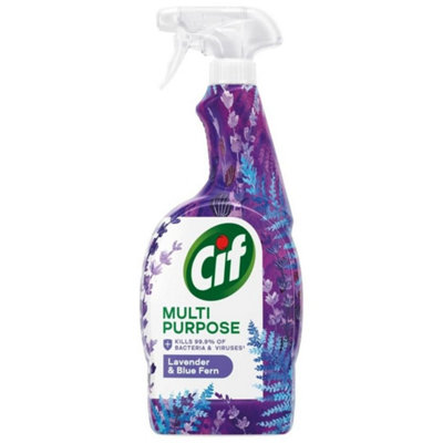 Cif Multi Purpose Cleaner Spray Lavender & Blue Fern 750ml Pack of 3