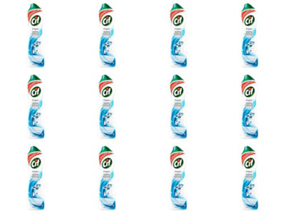 Cif Original Cream Cleaner multipurpose cleaner 500ml (White bottle) (Pack of 12)