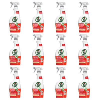 Cif Power & Shine Kitchen Spray 700ml x 12