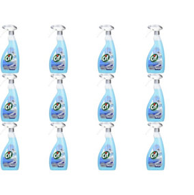 Cif Professional Window & Multi Surface Cleaner Spray 750ml (Pack of 12)