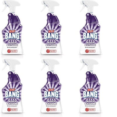 Cillit Bang Bleach & Hygiene Power Cleaner, 750ml (Pack of 6)