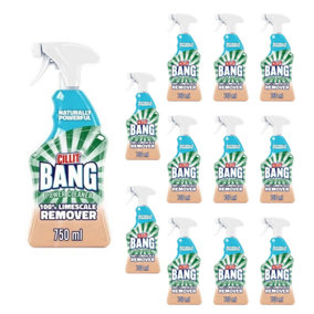 Cillit Bang Power Cleaner Naturals Limescale Remover 750ml Pack Of 12