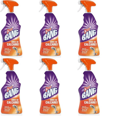 CILLIT BANG Super Powerful Cleaner Grime and Limescale Gun 750 ml (Pack of 6)