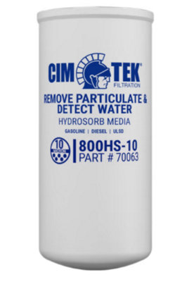 Cim-Tek Hydrosorb Fuel Filter/Diesel filter Element Only - 110 Ltrs Per ...
