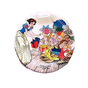 Cinderella Biancaneve Paper Party Plates (Pack of 10) Multicoloured (One Size)