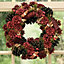 Cinnamon Pine All Season Front Door Wreath Home Decoration Wreath 36cm