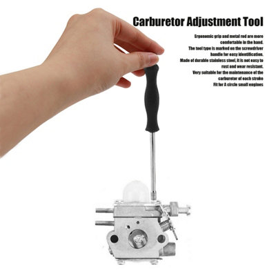 Circle Design Carburetor Adjustment Tool for Small Engine Tune-Ups and Fine Tuning