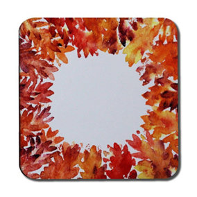 Circled Autumn Leaves (Coaster) / Default Title