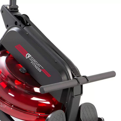 Circuit Fitness Water Rowing Machine 15 Resistance Levels, Full-Body ...