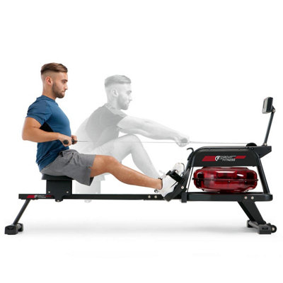 Circuit Fitness Water Rowing Machine with 15 Resistance Levels ...