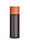 Circular Bottle 600ml Grey & Orange