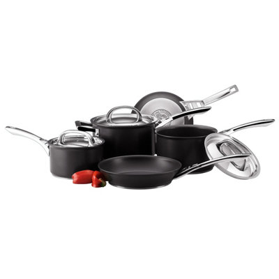 Circulon Infinite Black Round Hard Anodised Aluminium Non-Stick ...
