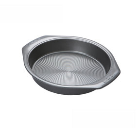 Circulon Momentum Grey Round Carbon Steel Dishwasher Safe Non-Stick Bakeware Cake Tin 9"