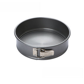 Circulon Momentum Grey Round Carbon Steel Non-Stick Freezer Safe Springform Cake Tin 9"