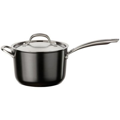 Circulon Ultimum HD Black Round Aluminium Induction Hob Suitable Non-Stick Saucepan 20cm Large