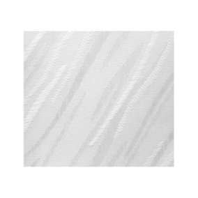 Cirrus Patterned  Vertical Blind 140cm Drop x 120cm White